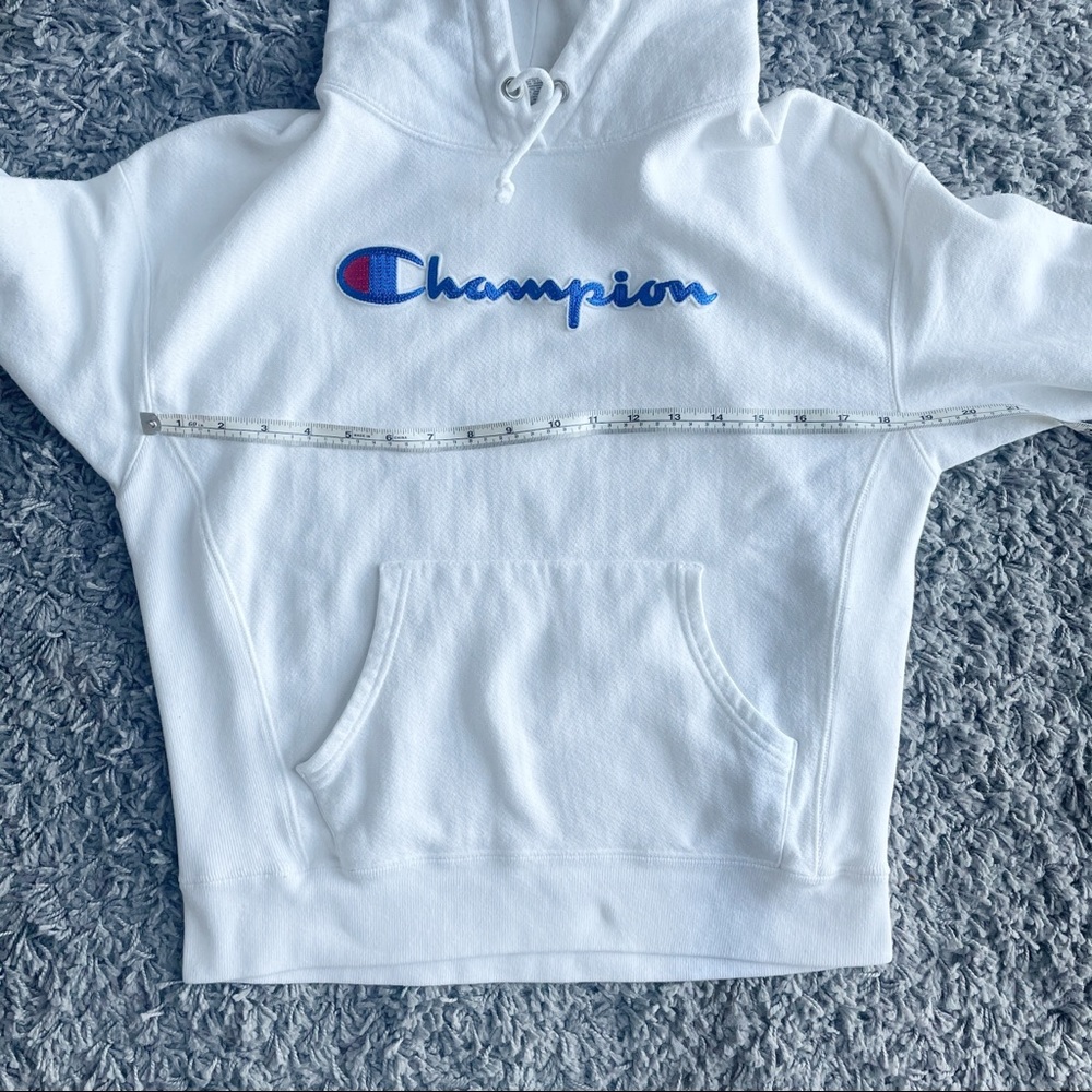 🛍White Champion Hoodie - Picture 7 of 9